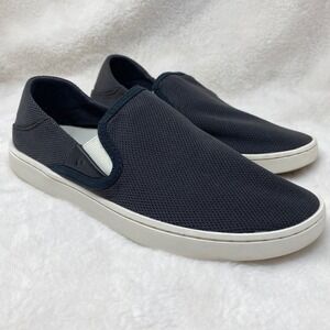 OluKai Pehuea Slip On Shoes Casual Comfort Walking Black Womens 8